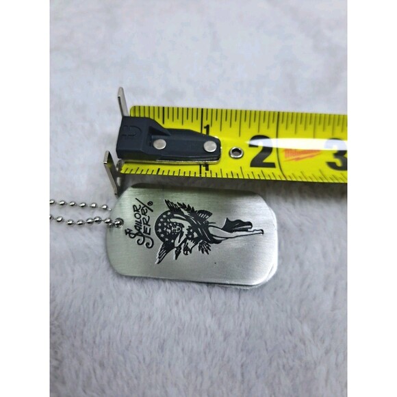 SAILOR JERRY Rum Dogtag Necklace Bottle Opener STAINLESS STEEL Ball Chain 2012 - Picture 8 of 9